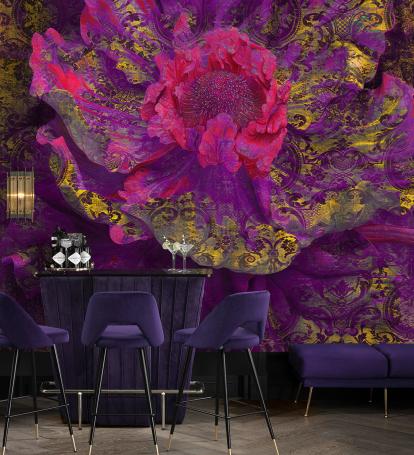 Wallpaper Bliss - purple